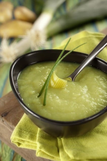 soupe poireaux pommes de terre