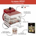 Omnicuiseur Vitalité V4000 rouge - Reconditionné